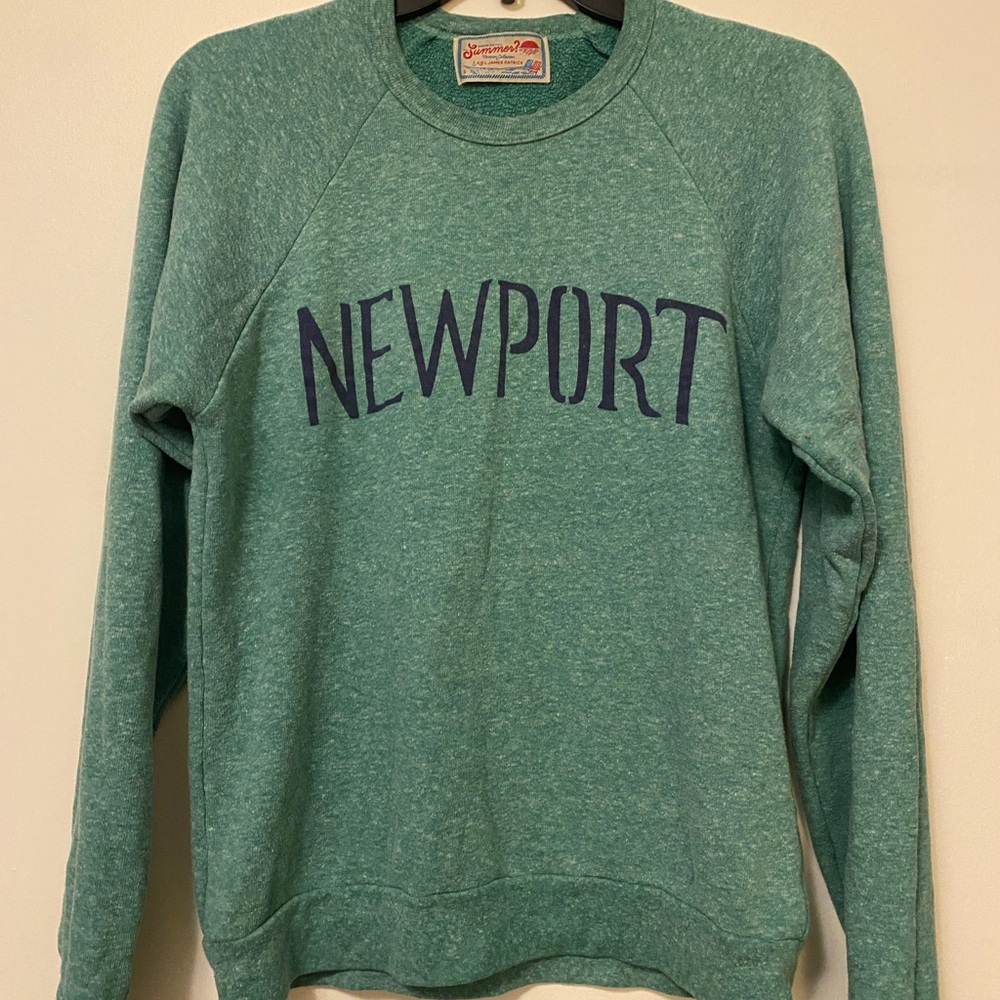Kiel James Patrick Teal Newport Sweatshirt